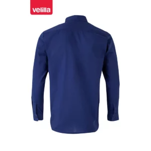 Camisa manga larga Velilla 520 Azulina, vista trasera