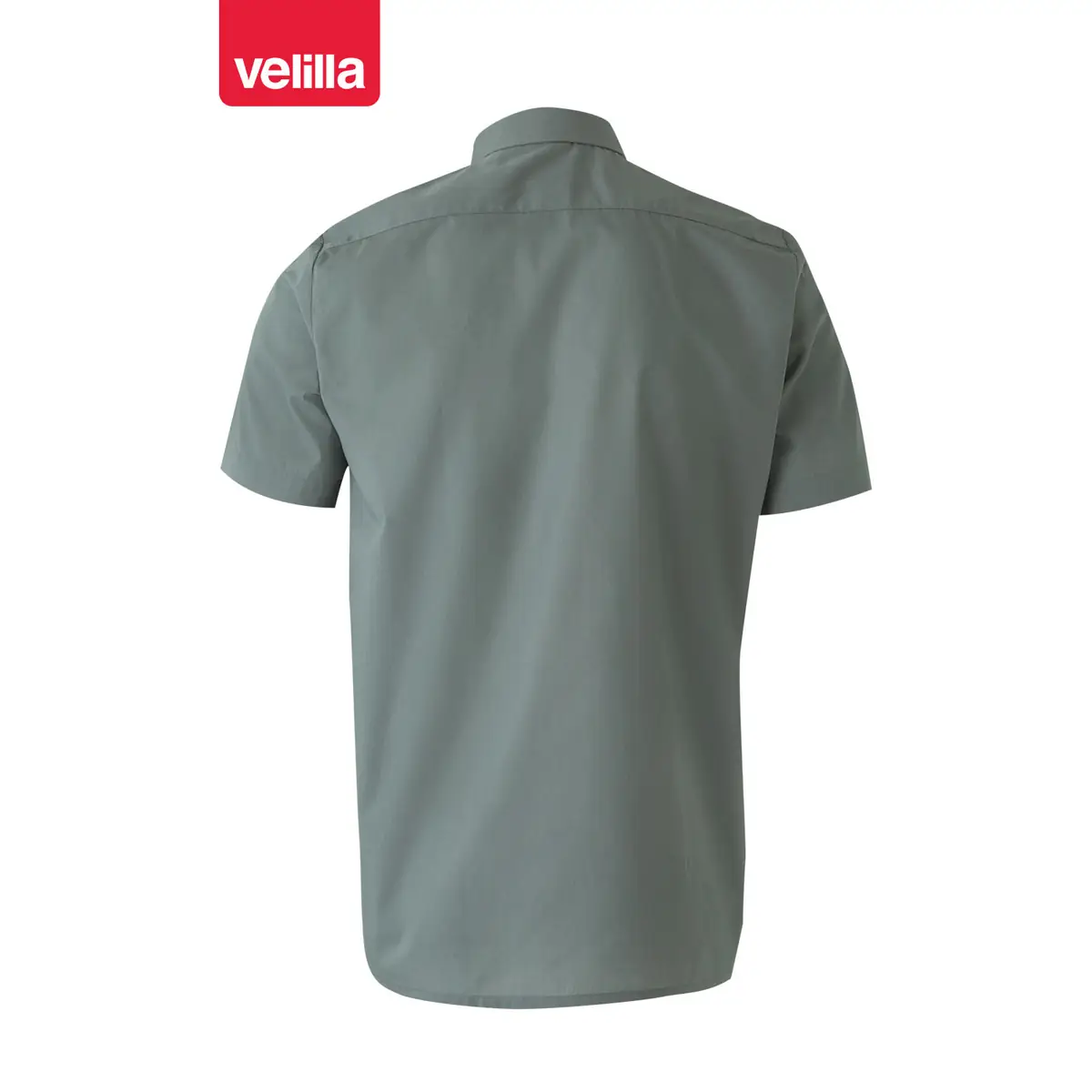 Camisa manga corta Velilla 522 3 Camisa manga corta Velilla 522 Gris, vista trasera