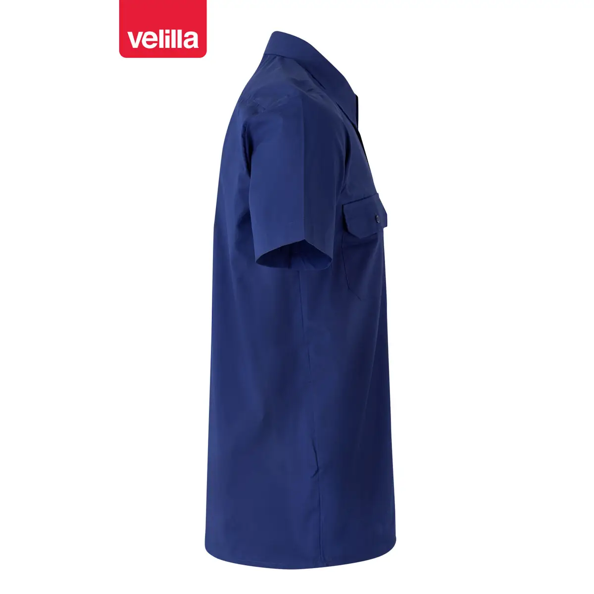 Camisa manga corta Velilla 522 5 Camisa manga corta Velilla 522 Azulina, vista lateral