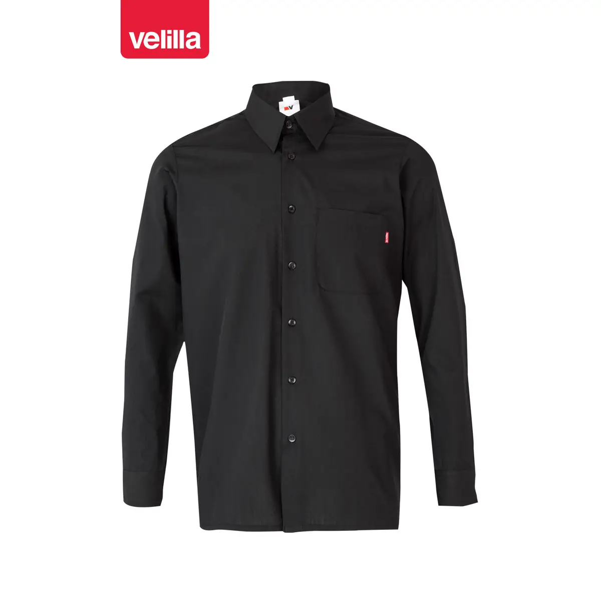 Camisa manga larga Velilla 529 7 Camisa manga larga Velilla 529 Negro, vista frontal