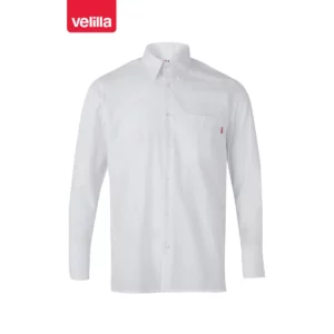 Camisa manga larga Velilla 529 Blanco, vista frontal