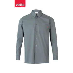 Camisa manga larga Velilla 529 Gris, vista frontal