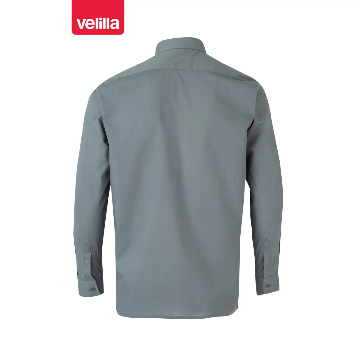 Camisa manga larga Velilla 529 6 Camisa manga larga Velilla 529 Gris, vista trasera