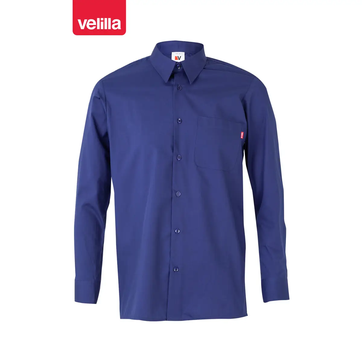 Camisa manga larga Velilla 529 10 Camisa manga larga Velilla 529 Azulina, vista frontal