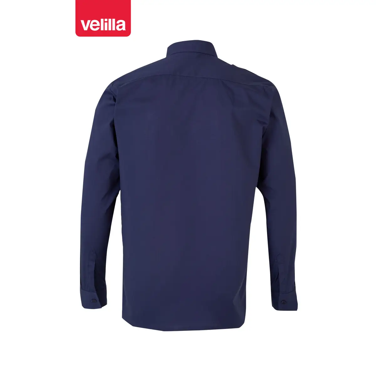 Camisa galoneras manga larga Velilla 530 9 Camisa galoneras manga larga Velilla 530 Azul marino, vista trasera