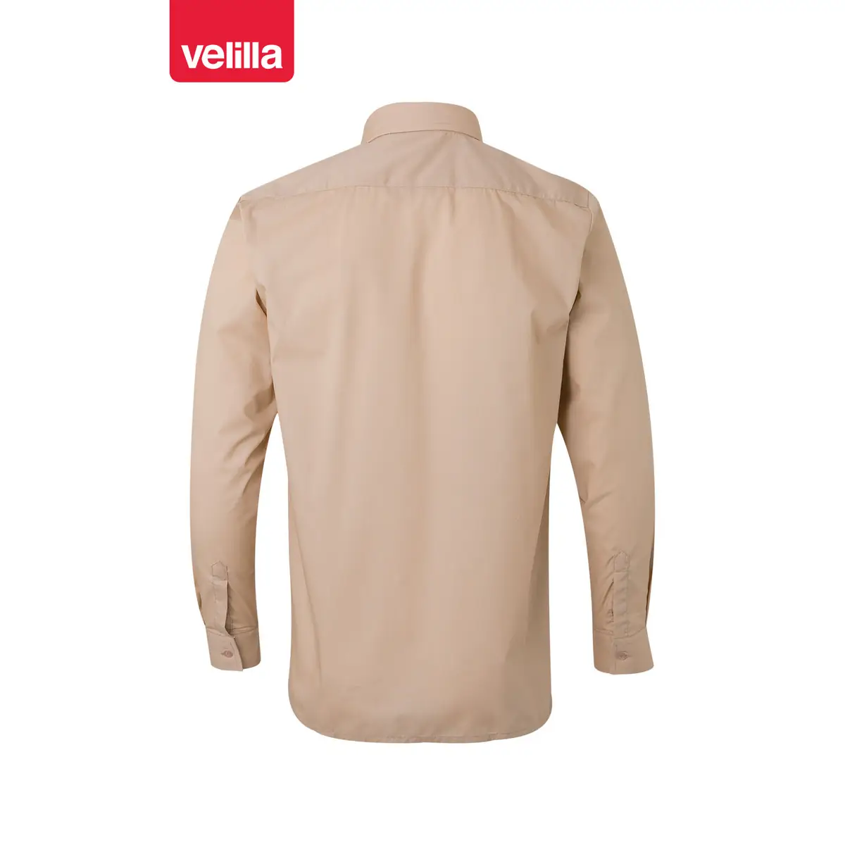Camisa galoneras manga larga Velilla 530 15 Camisa galoneras manga larga Velilla 530 Beige, vista trasera