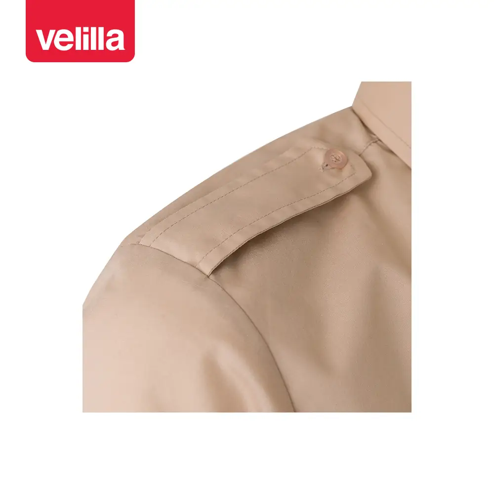 Camisa galoneras manga larga Velilla 530 24 Camisa galoneras manga larga Velilla 530 Beige, detalle de galonera del hombro