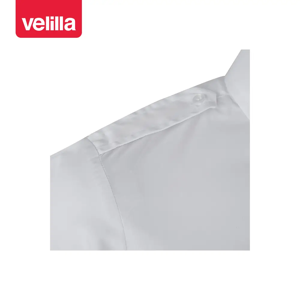 Camisa galoneras manga larga Velilla 530 16 Camisa galoneras manga larga Velilla 530 Blanco, detalle de galonera del hombro