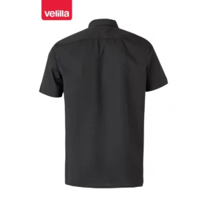 Camisa manga corta Velilla 531 Negro, vista trasera