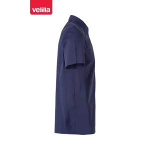 Camisa manga corta Velilla 531 Azul marino, vista lateral