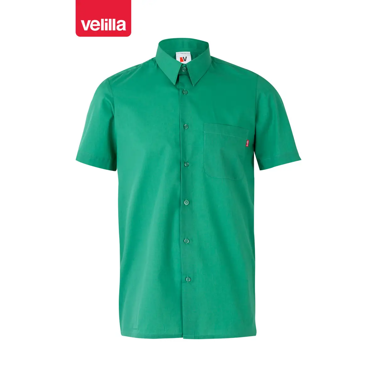Camisa manga corta Velilla 531 19 Camisa manga corta Velilla 531 Verde, vista frontal