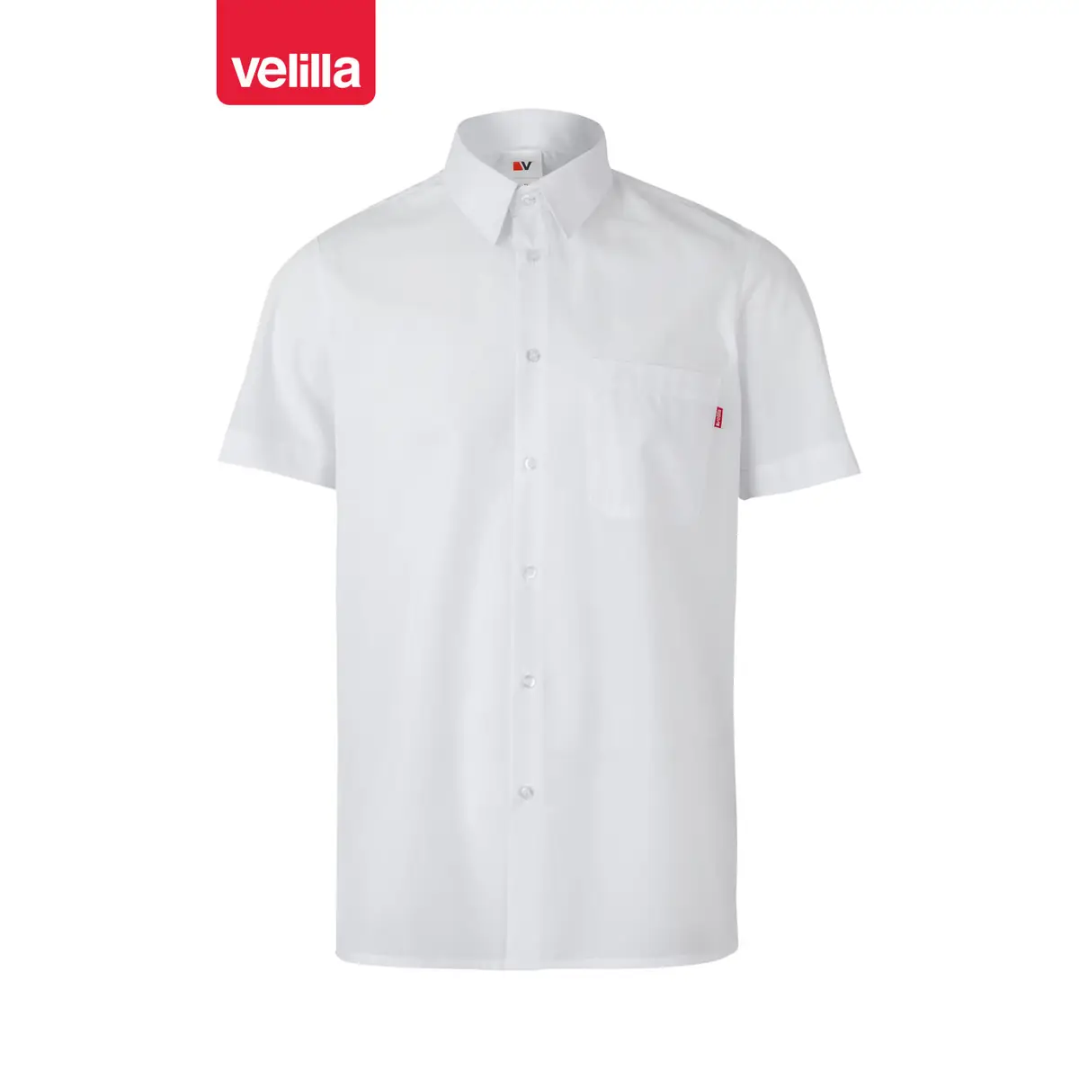 Camisa manga corta Velilla 531 1 Camisa manga corta Velilla 531 Blanco, vista frontal