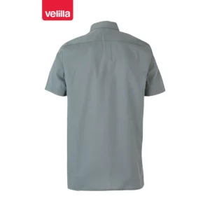 Camisa manga corta Velilla 531 Gris, vista trasera