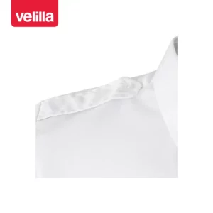 Camisa galoneras manga corta Velilla 532 Blanco, detalle de galonera del hombro