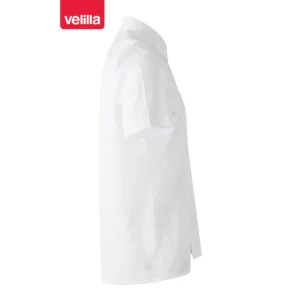 Camisa galoneras manga corta Velilla 532 Blanco, vista lateral