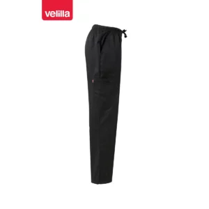 Pantalón de pijama stretch Velilla 533006S Negro, vista lateral