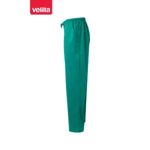 Pantalón de pijama stretch Velilla 533006S Verde, vista lateral opuesto