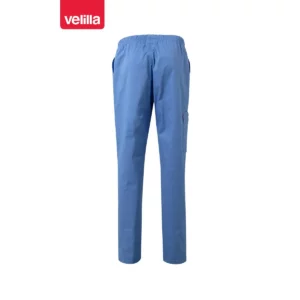 Pantalón de pijama stretch Velilla 533006S Celeste, vista trasera