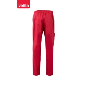 Pantalón de pijama stretch Velilla 533006S Rojo, vista trasera