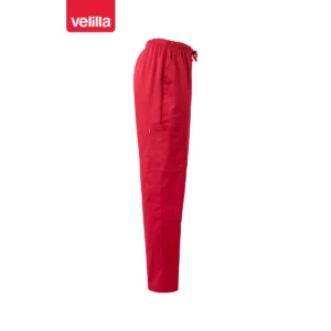 Pantalón de pijama stretch Velilla 533006S Rojo, vista lateral