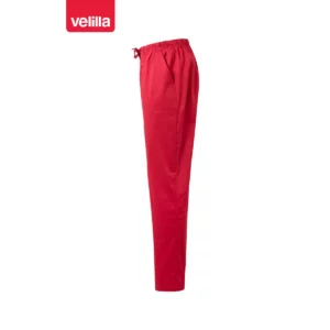 Pantalón de pijama stretch Velilla 533006S Rojo, vista lateral opuesto