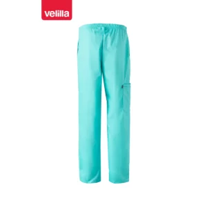 Pantalón de pijama stretch Velilla 533006S Turquesa claro, vista trasera