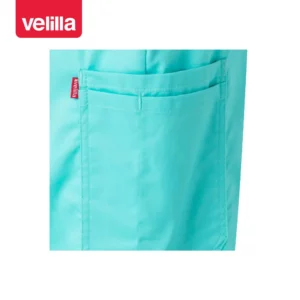 Pantalón de pijama stretch Velilla 533006S Turquesa claro, detalle de bolsillo lateral de la pierna