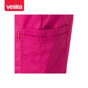 Pantalón de pijama stretch Velilla 533006S Rosa magenta, detalle de bolsillo lateral de la pierna