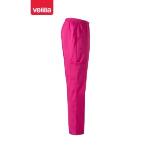 Pantalón de pijama stretch Velilla 533006S Rosa magenta, vista lateral opuesto