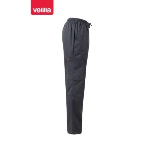 Pantalón de pijama stretch Velilla 533006S Gris oscuro, vista lateral