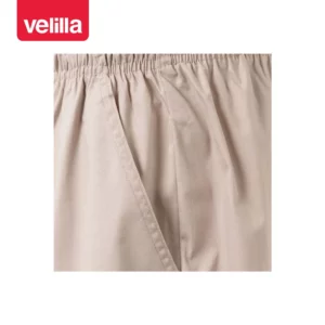 Pantalón de pijama stretch Velilla 533006S Beige claro, detalle de cinturilla posterior
