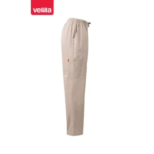 Pantalón de pijama stretch Velilla 533006S Beige claro, vista lateral