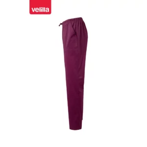 Pantalón de pijama stretch Velilla 533006S Berenjena, vista lateral opuesto