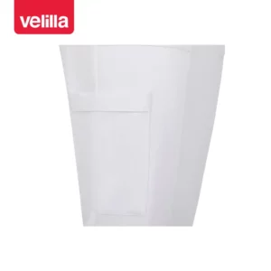 Pantalón recto unisex Velilla ATLAS 533020S Blanco, detalle de bolsillo lateral de la pierna