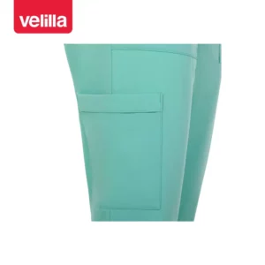 Pantalón recto unisex Velilla ATLAS 533020S Fiyi, detalle de bolsillo lateral de la pierna