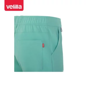 Pantalón recto unisex Velilla ATLAS 533020S Fiyi, detalle de cinturilla y bolsillo traseros