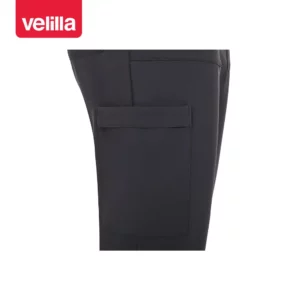 Pantalón recto unisex Velilla ATLAS 533020S Gris oscuro, detalle de bolsillo lateral de la pierna