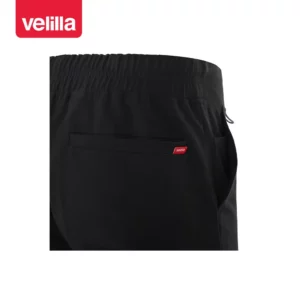 Pantalón jogger unisex Velilla AVANI 533021S Negro, detalle de cinturilla y bolsillo traseros