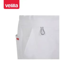 Pantalón jogger unisex Velilla AVANI 533021S Blanco, detalle de cinturilla delantera