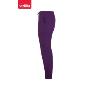 Pantalón jogger unisex Velilla AVANI 533021S Ciruela, vista lateral