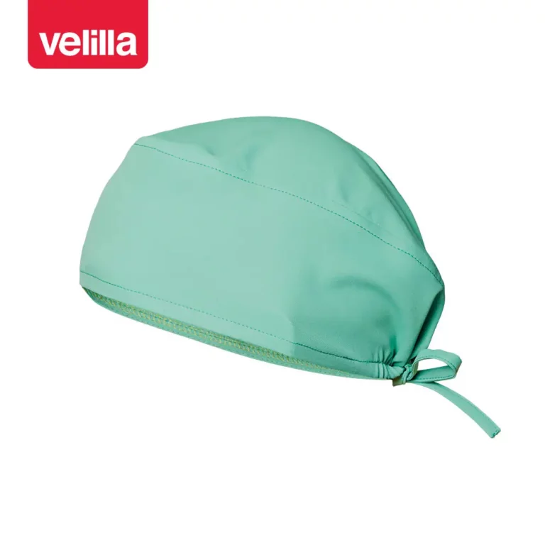Gorro sanitario de microfibra Velilla 534007 Menta, vista perspectiva frontal