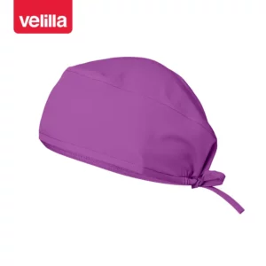 Gorro sanitario de microfibra Velilla 534007 Buganvilla, vista perspectiva frontal