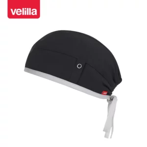 Gorro sanitario Velilla IVY 534020S Negro, vista perspectiva frontal