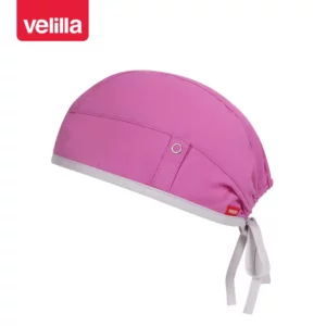 Gorro sanitario Velilla IVY 534020S Orquídea, vista perspectiva frontal