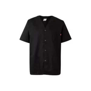 Chaqueta sanitaria con automáticos Velilla 535201 Negro, vista frontal