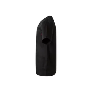 Chaqueta sanitaria con automáticos Velilla 535201 Negro, vista lateral opuesto