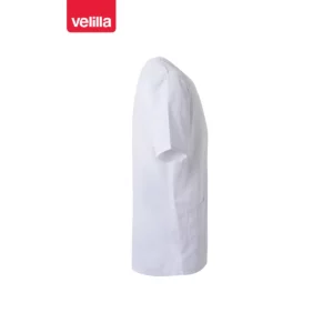 Chaqueta sanitaria con automáticos Velilla 535201 Blanco, vista lateral