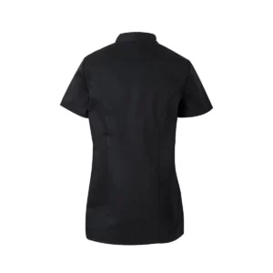 Chaqueta sanitaria cuello mao mujer Velilla 535203 Negro, vista trasera