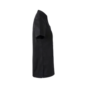 Chaqueta sanitaria cuello mao mujer Velilla 535203 Negro, vista lateral