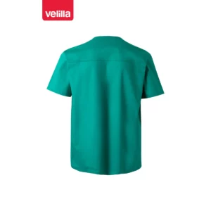 Camisola sanitaria stretch Velilla 535206S Verde, vista trasera